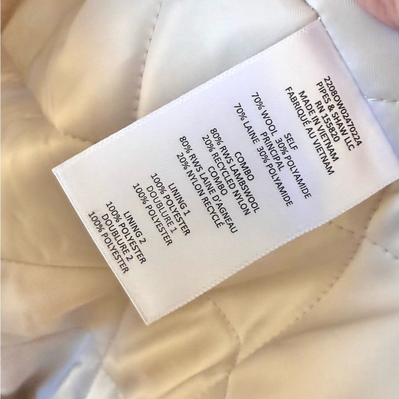 VERONICA BEARD Shirin Dickey Jacket Coat Light Oatmeal Sz XS - Picture 8 of 10